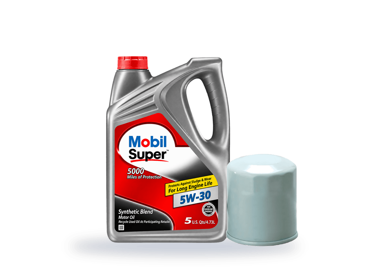 Aceite Mobil Semisintético 4.73 L + Filtro de aceite sellado