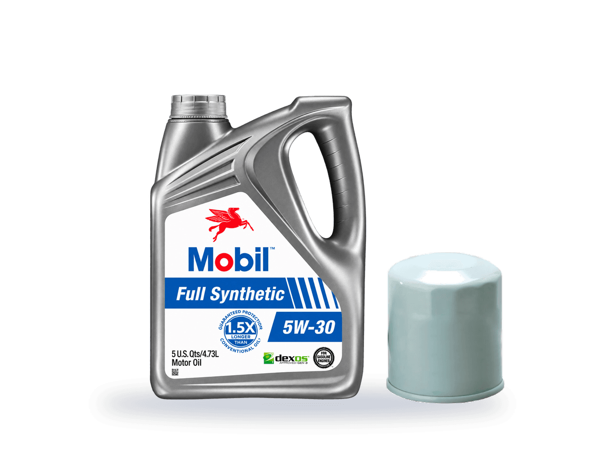 Aceite Mobil Sintético 100% 4.73 L + Filtro de aceite sellado